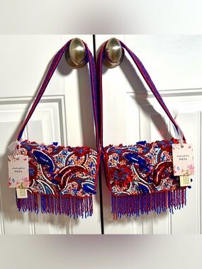 JULY 4TH - SET x2 - VIRAL BEADED BAGS MATCHING - RED, WHITE, AND BLUE 2026